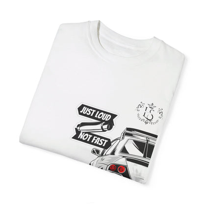 Car/T-shirt/ just loud not fast